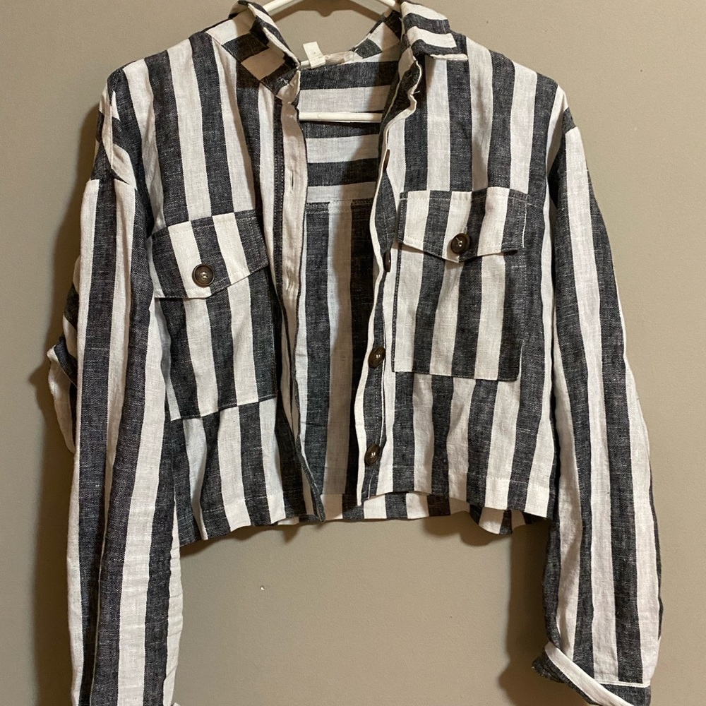 cropped jacket